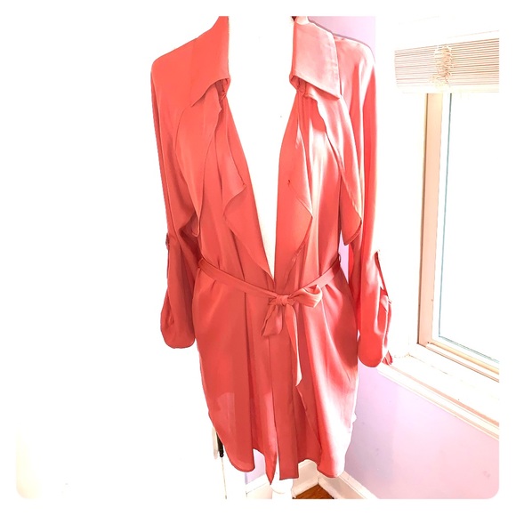 june & hudson Jackets & Blazers - NWT Pink Duster